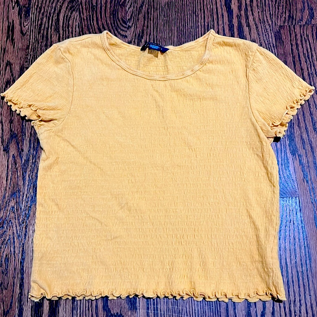 American Eagle Sz Xs Crop Tee, Vguc